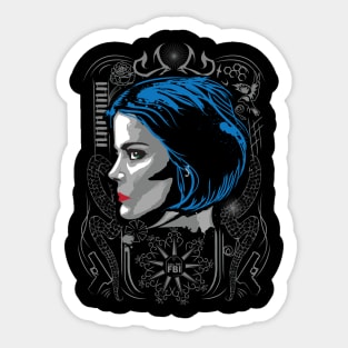 A BODY OF CLUES - BLINDSPOT Sticker